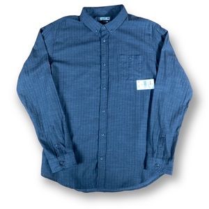 Ezekiel Long Sleeve Shirt Button up Mens XL preppy casual dad professor college